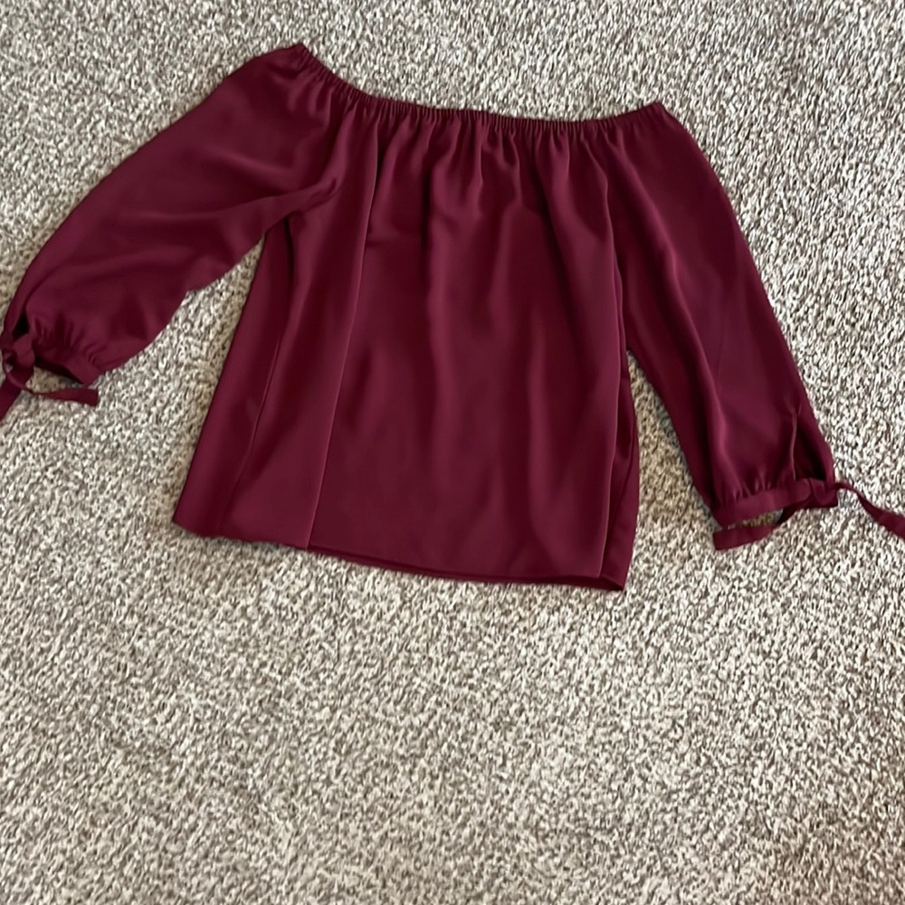 Off the shoulder blouse